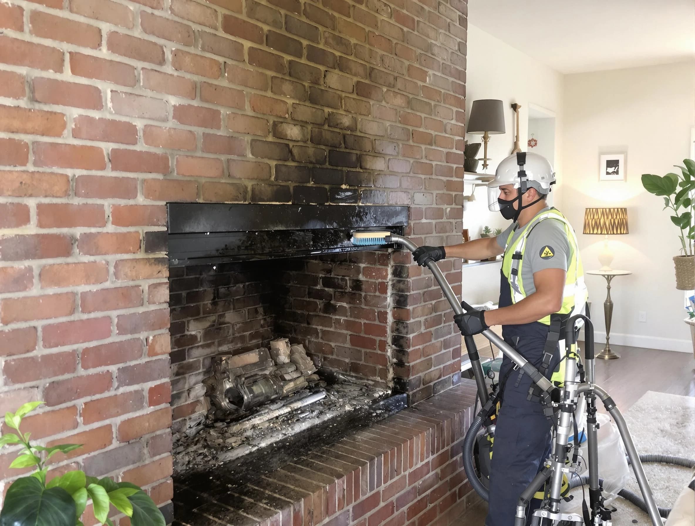 Canonsburg Chimney Sweep providing fireplace cleaning services in Canonsburg, PA