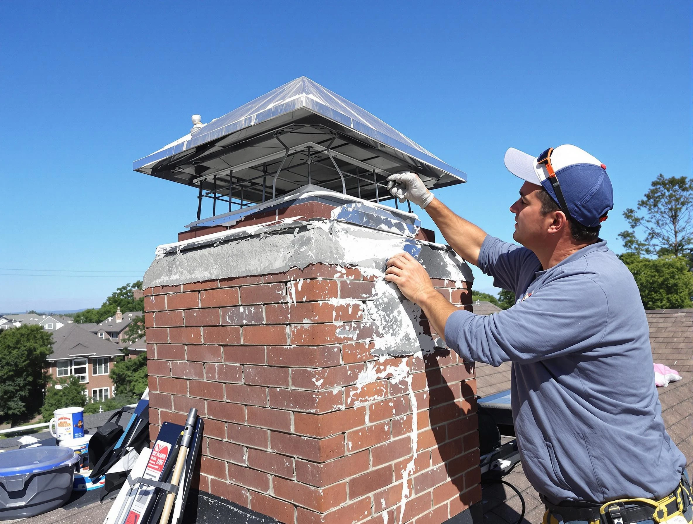 Chimney Crown Services in North Strabane, PA