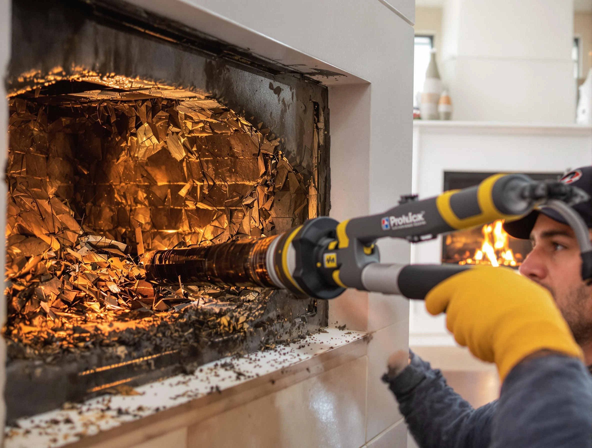 Professional chimney cleaning by Canonsburg Chimney Sweep in Canonsburg, PA
