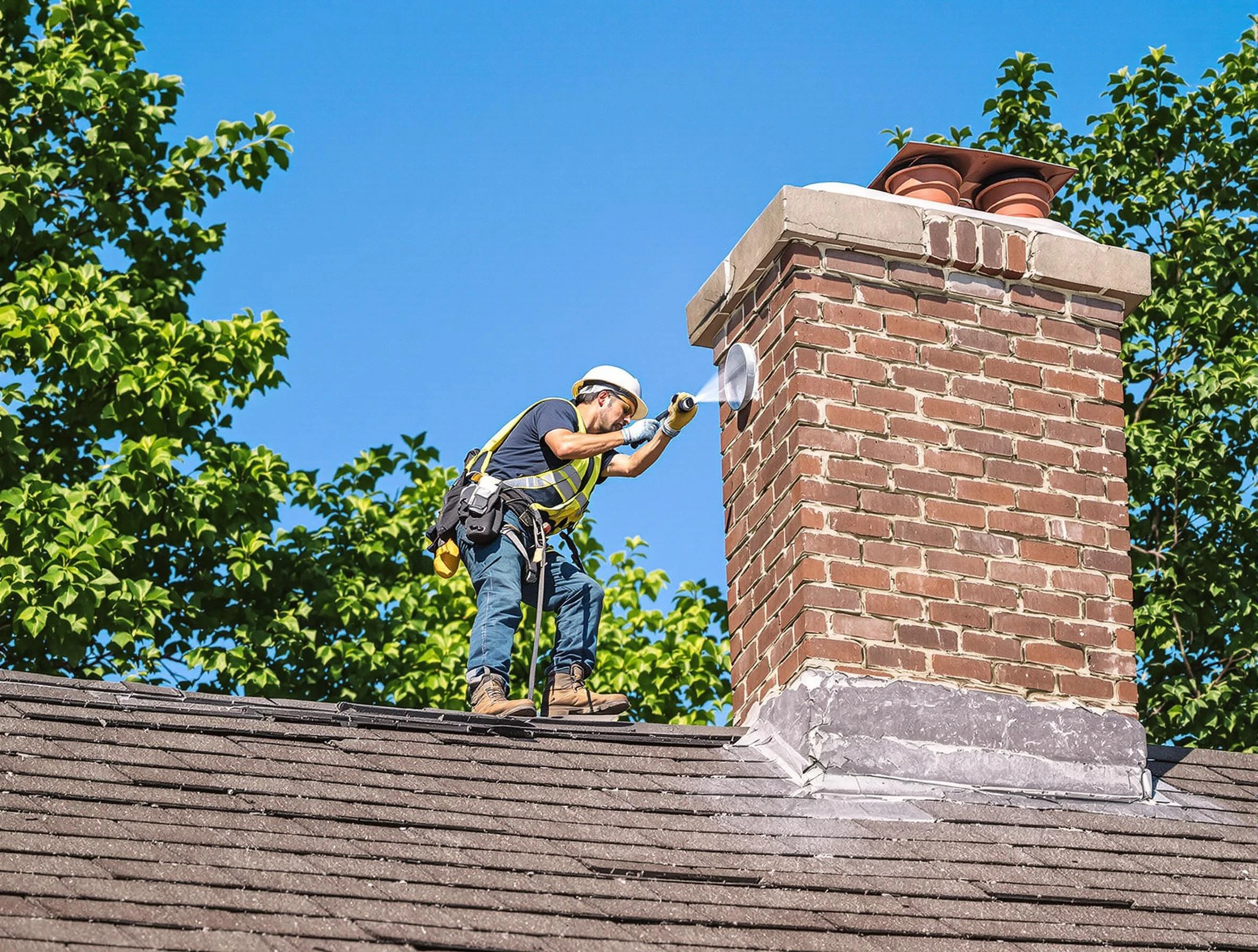 Canonsburg Chimney Sweep performing an inspection with advanced tools in Canonsburg, PA