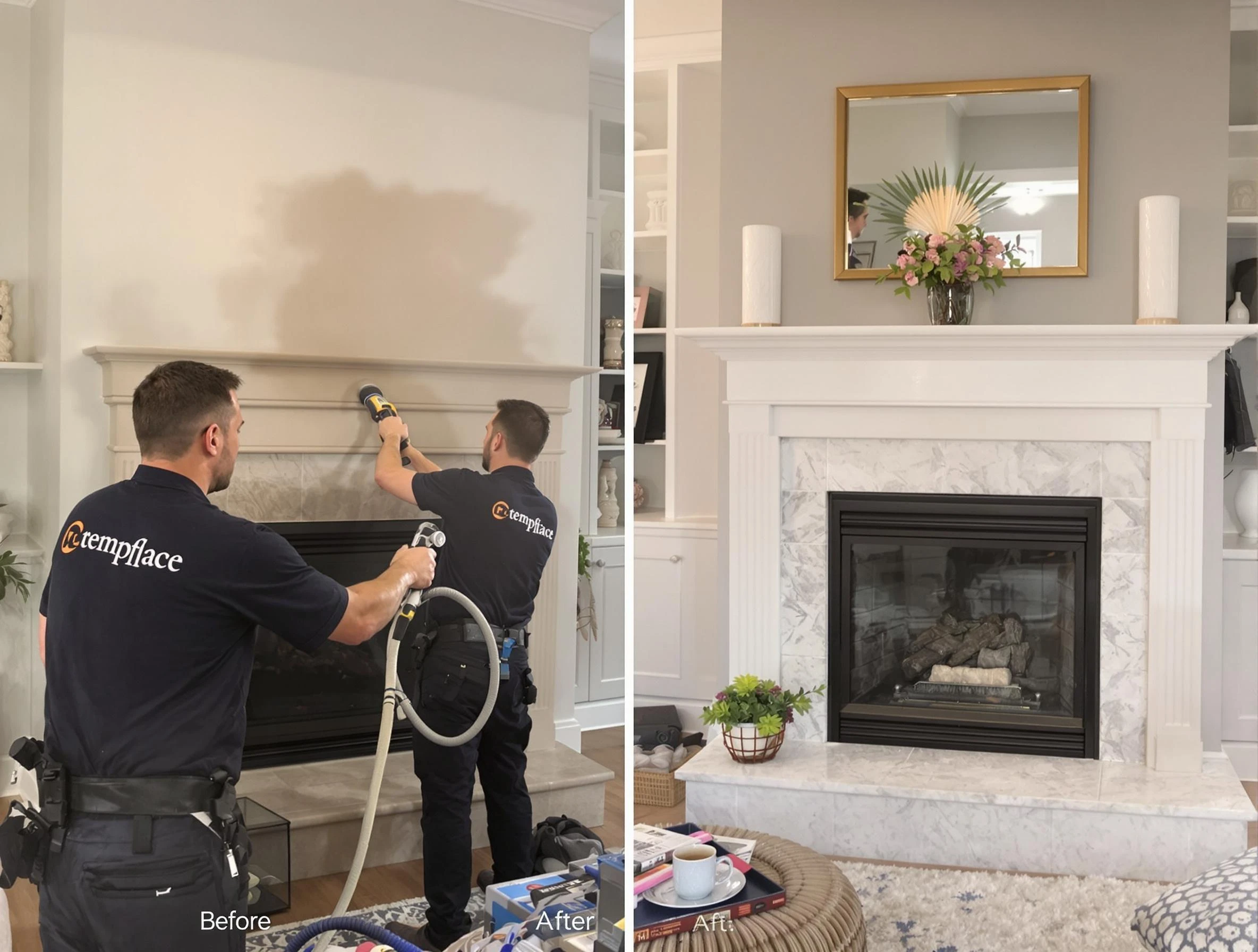 Professional soot removal by Canonsburg Chimney Sweep team in Canonsburg, PA